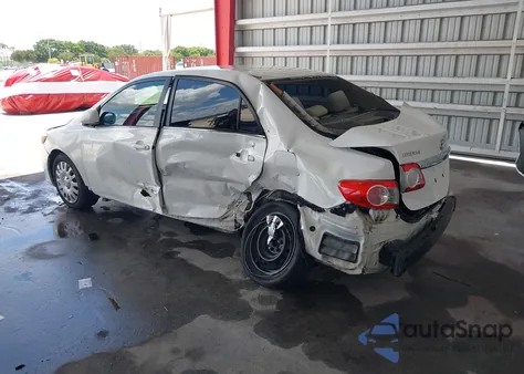 2013 Toyota Corolla Le из США, поврежденный, VIN 2T1BU4EE2DC120547